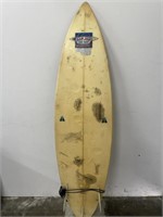 Surf Board "John Holley?" With Protective