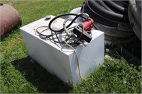 Portable Fuel Tank with Fill-Rite Electric Pump