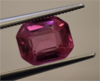 Pink sapphire jeweled stone 2.02 CT, no heat