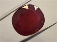 Ruby pigeon blood jeweled stone 17.2 CT