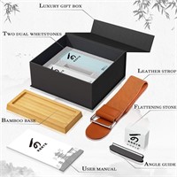 KERYE Japanese Whetstone Sharpener Stone Set