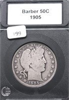 1905 BARBER HALF DOLLAR G