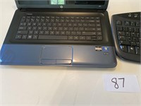 HP Laptop w/ Windows 7 & A Microsoft Keyboard
