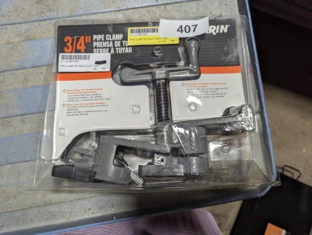 Online Auction - New Tools & More (Washington)