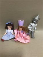 3 McDonald's Madame Alexander Wizard Of Oz Dolls