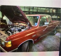 1990 FORD F-150 LARIAT EXTENDED CAB