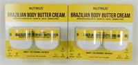 * 4 New Jars of Nutrius Body Butter Cream