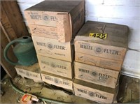 ( ) Boxes of White Flyer clay targets