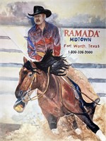 1996 Toyah Taylor "Ramada Midtown" Western Art