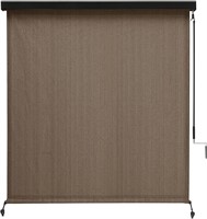 10” Roller Shade hand crank - brown