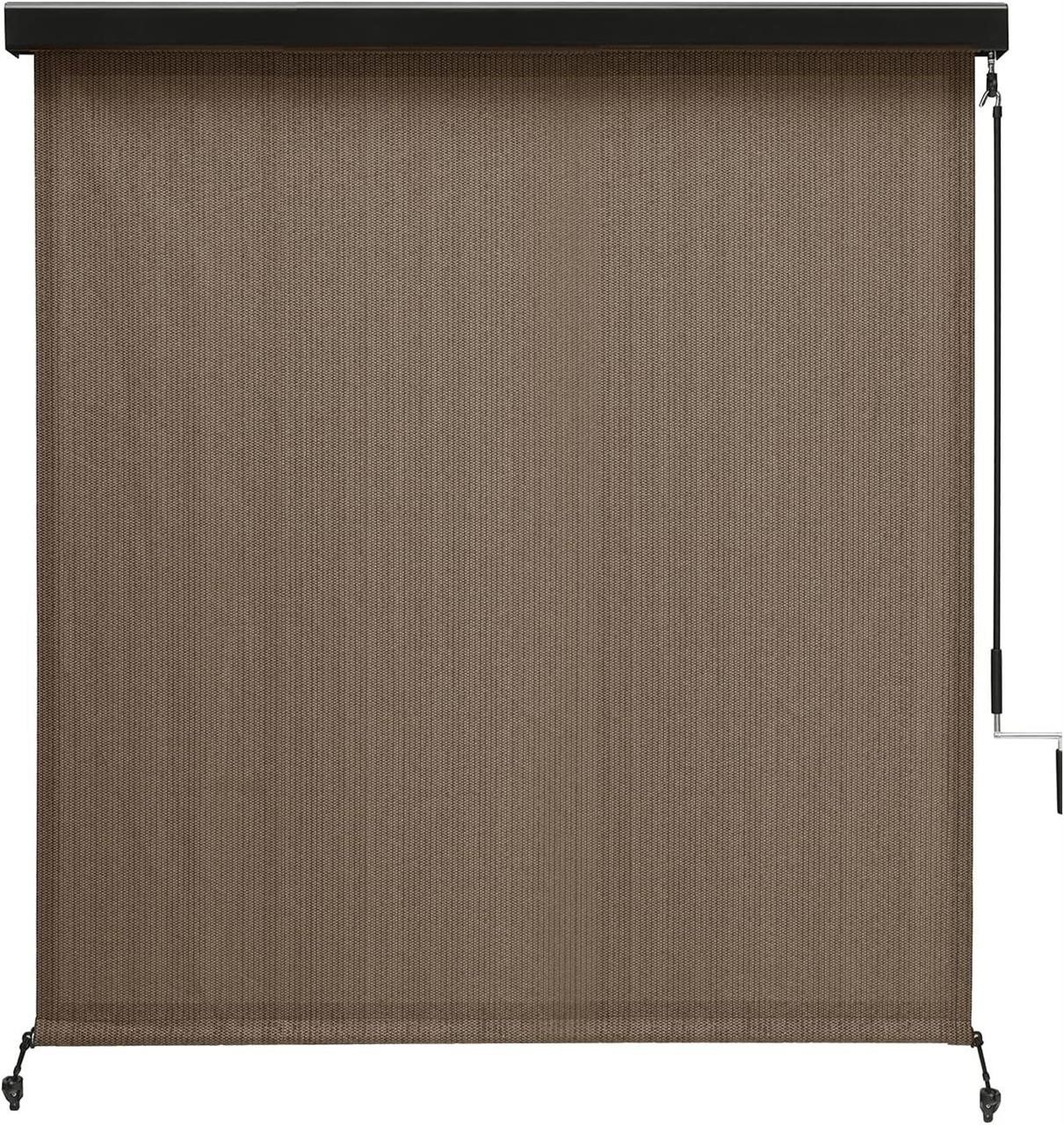 10” Roller Shade hand crank - brown