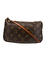 Louis Vuitton Monogram Flat Handle Messenger Bag