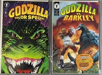 Godzilla Vs. Barkley & Godzilla Color Special #1