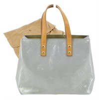 Louis Vuitton Gray Verni Handbag PM
