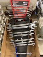 Two sets of end wrenches - all craftsman