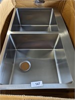 Stainless Steel 36in. x 22in. Sink