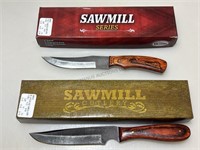 2 NiB Sawmill cutlery rite edge. Fixed blade