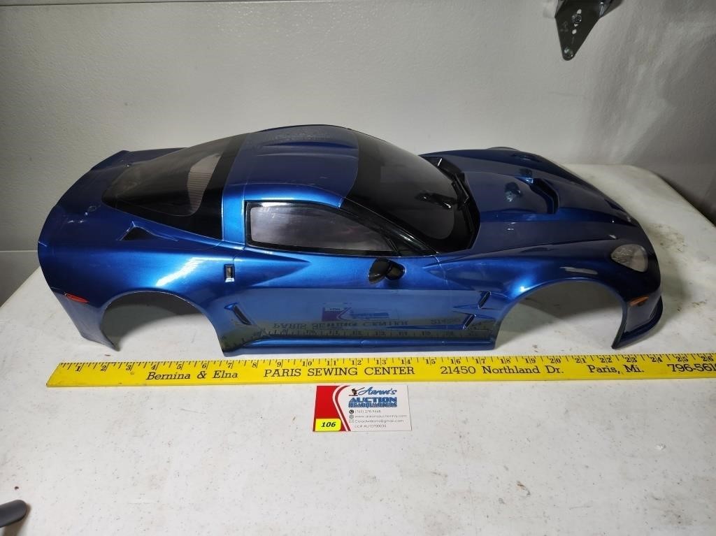 Chevrolet Corvette Body 1/10 Scale