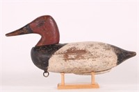 Canvasback Drake Duck Decoy by John Graham of MD,