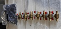1/2", 3/4" PEX VALVES AND FITTINGS