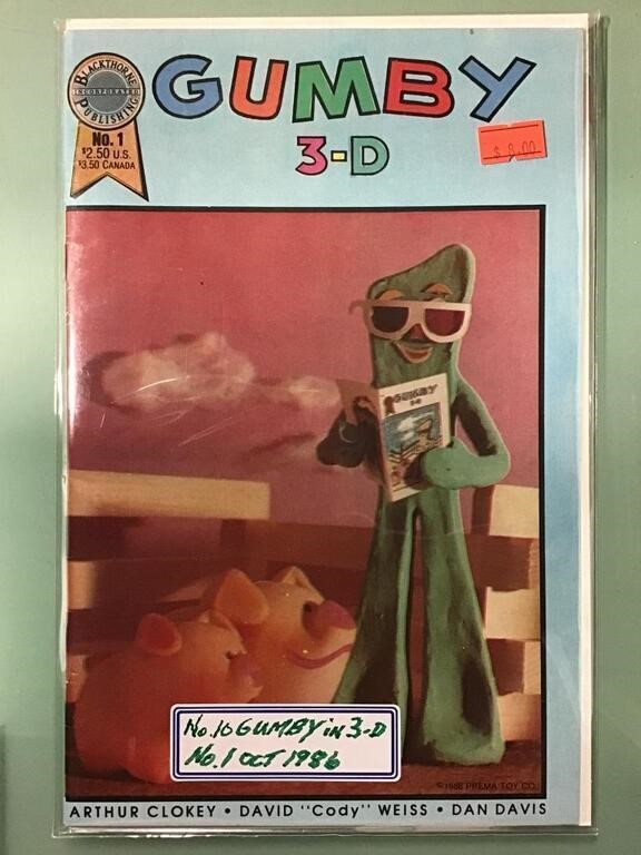 Gumby 3D #1