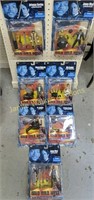 7 Carded Wild Wild West Action Figures James West