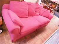 Eisenhower  two-cushion sofa with pillow back,