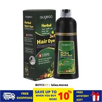 Sealed - Augeas Herbal 3 In 1 Hair Dye Shampoo