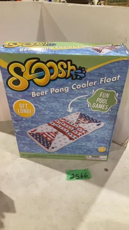 Beer, pong cooler float new inbox