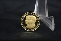 John and Robert Kennedy .900 Gold Commem 3.6 Grams