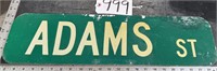 Adam Street Road Sign