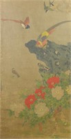 Zhu Xiaochun 1729-1784 Chinese Painting of Birds