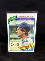 1980 George Brett Topps Baseball Card