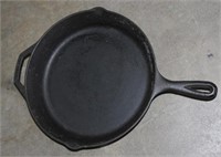 Lodge 10SK cast iron fry pan; elec toaster;