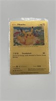 Pikachu 075 Gold Foil