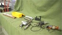 Assorted Hand Tools, Power Tools & Small Tool Box