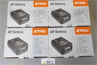 4 Boxes Stihl Ap Battery