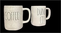 RAE DUNN SET MUGS-Coffee & Dunk it