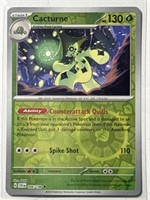 Pokémon Cacturne Scarlet & Violet 006/198 Rev!