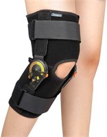 Nvorliy Hinged ROM Knee Brace Adjustable Knee