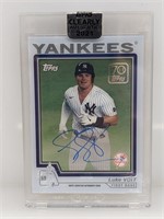 2021 Topps Clearly Authentic Auto Luke Voit