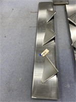 Stainless Steel Shelf 6ft x 12"W w/3 Brackets