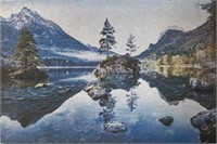 Lake Wall Art Nature Picture 36"x24"