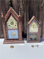 Antique Steeple Shelf Clocks