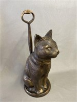 Bronze Plated Cat Form Door Stop