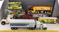 Lot of Toy Model Trucks