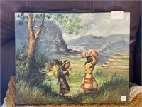 Artist signed oil painting 12x15in.