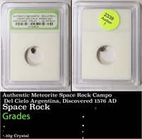 Authentic Meteorite Space Rock Campo Del Cielo Arg