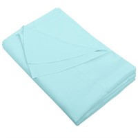 P3437  Flxxie Aqua Microfiber Flat Sheet Twin 66