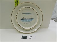 M.V. YANKCANUCK CRANE SHIP PLATE